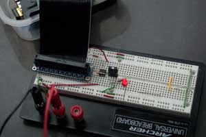 RPi camera prototype: circuit detail
